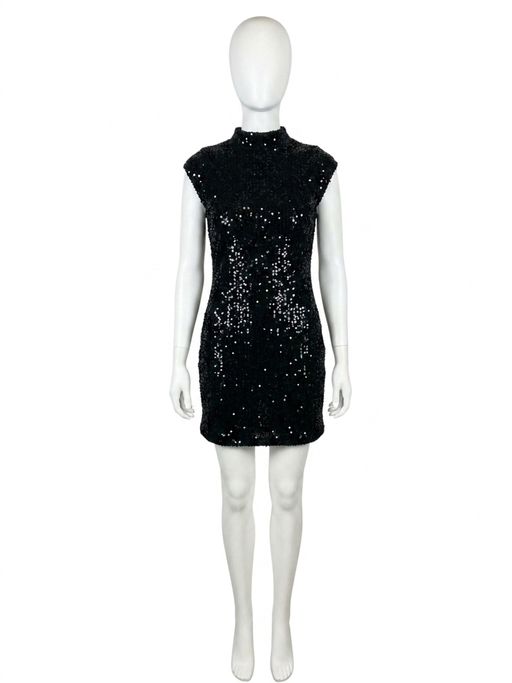 NEW SANCTUARY an affair to remember mini dress in black